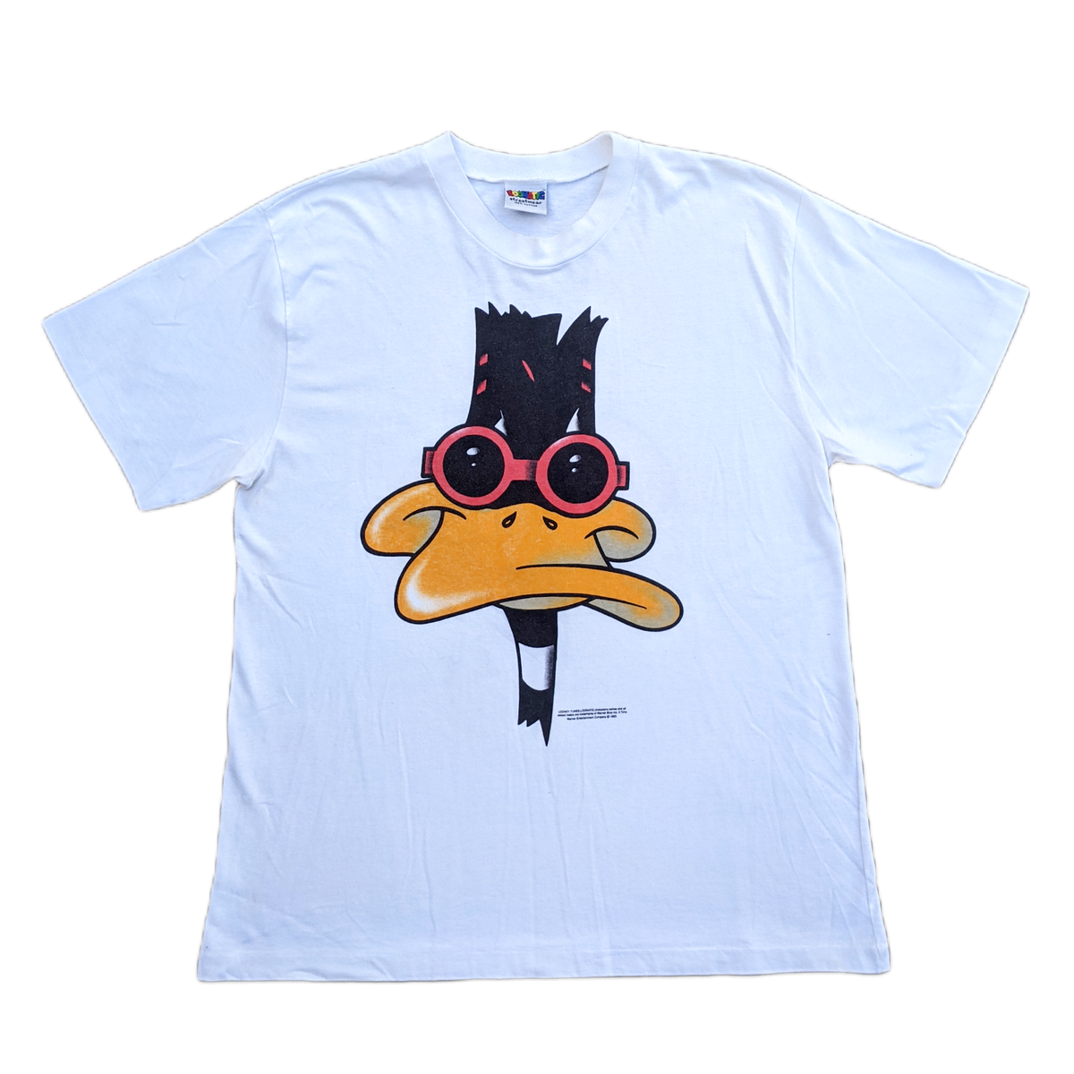 1993 Daffy Duck Vintage T shirt L Top Heavy Phylum Vintage