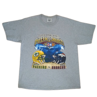 Vintage 1995 Super Bowl XXXII Packers vs Broncos T-shirt (XL)