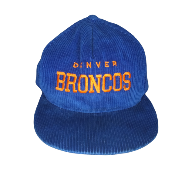 broncos corduroy hat