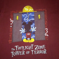 Vintage Twilight Zone Tower of Terror Disney T-shirt (L)