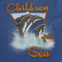 Vintage Dolphin Children Of The Sea T-shirt (M)