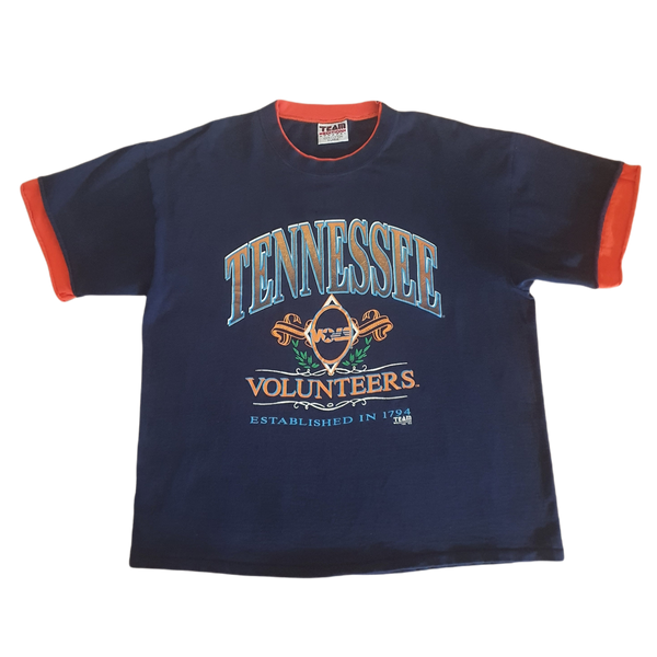 Vintage Tennessee Volunteers University Football T-shirt (XL)
