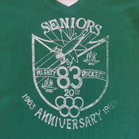 Vintage 1983 Seniors Of Mighty Rockets T-shirt (S)