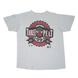 Vintage 1993 Chicago Bulls Three-Peat T-shirt (L)