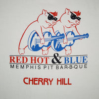 Vintage Red Hot & Blue Cherry Hill T-shirt (L)