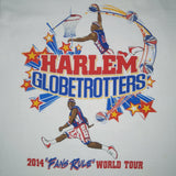 Harlem Globetrotters "Fans Rules" World Tour '14 T-shirt (S)