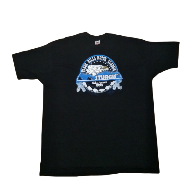 Vintage 1993 Sturgis Black Hills Motor Classic T-shirt (XXXL)