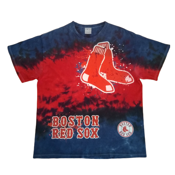 Boston Red Sox V Tie Dye T-Shirt