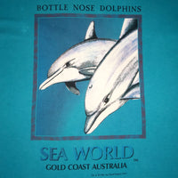 Vintage 1996 Sea World Dolphin T-hirt (L)
