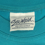 Vintage 1996 Sea World Dolphin T-hirt (L)