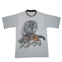 Vintage Wolf Two Tone T-shirt (M)