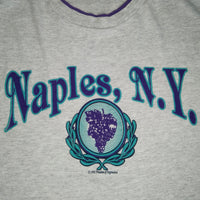 Vintage 1992 Naples N.Y. Two Tone T-shirt (L)