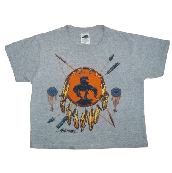 Vintage Arizona Dreamcatcher Crop T-shirt (L)