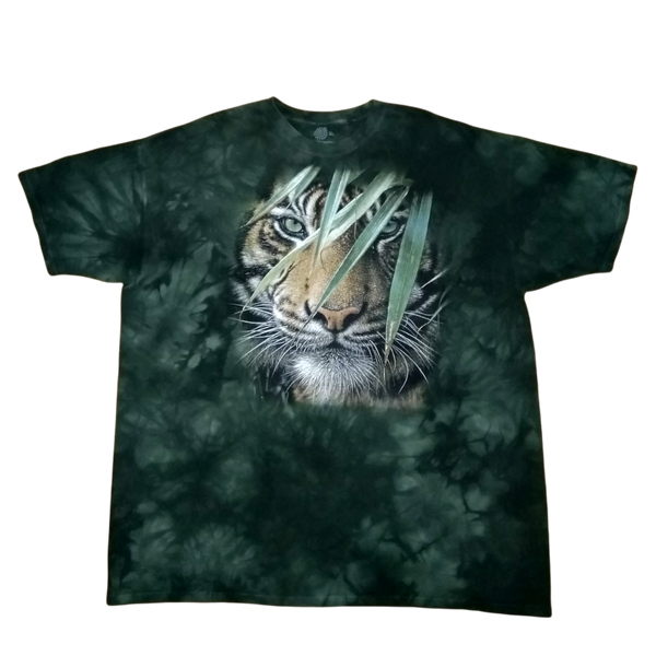 Tiger Green Tie Dye The Mt. T-shirt (3XL)
