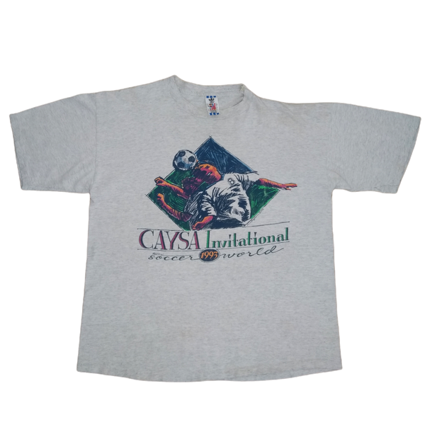 1993 Caysa Invintational Soccer Adidas T-shirt (L)