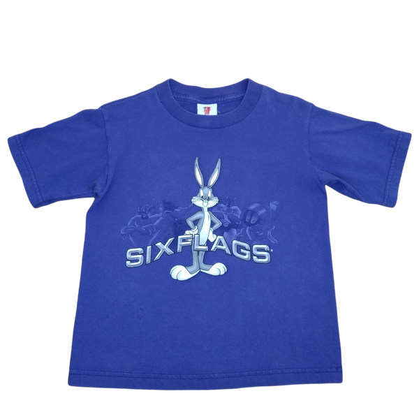 Six Flags Bugs Bunny '02 Kids T-shirt (M)